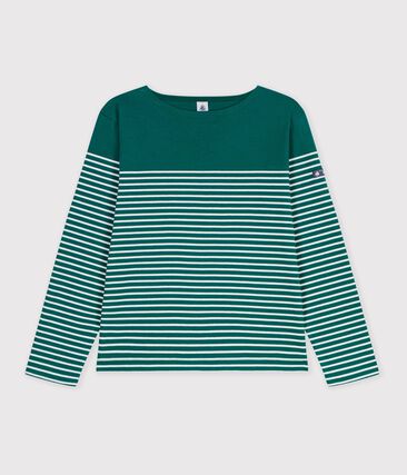 Tee-shirt marinière femme en coton