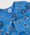 Pyjama bandana en tubique enfant bleu BRASIER/blanc MULTICO