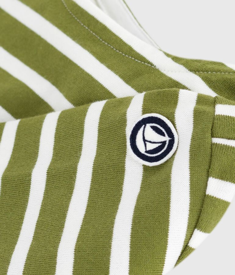 Marini&egrave;re enfant en coton vert CEDAR/ MILK
