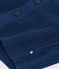 Cardigan en côte anglaises en coton enfant fille bleu INCOGNITO