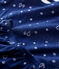 Pyjama jacquard flocons en laine et coton enfant bleu MEDIEVAL/blanc MARSHMALLOW
