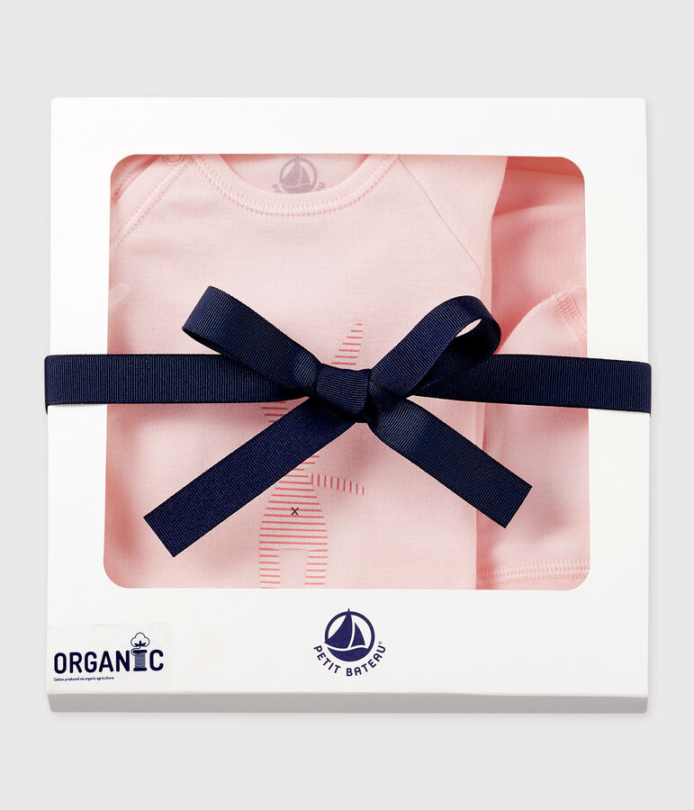 Coffret cadeau naissance en c&ocirc;te variante 1