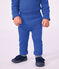 Legging b&eacute;b&eacute; en coton uni bleu