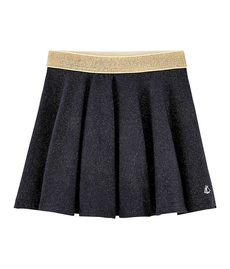 Jupe enfant fille bleu/jaune