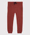 Pantalon en bouclette éponge enfant fille marron OMBRIE