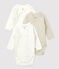 Lot de 3 bodies bébé en coton biologique variante 1