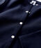 Cardigan en coton enfant fille bleu SMOKING