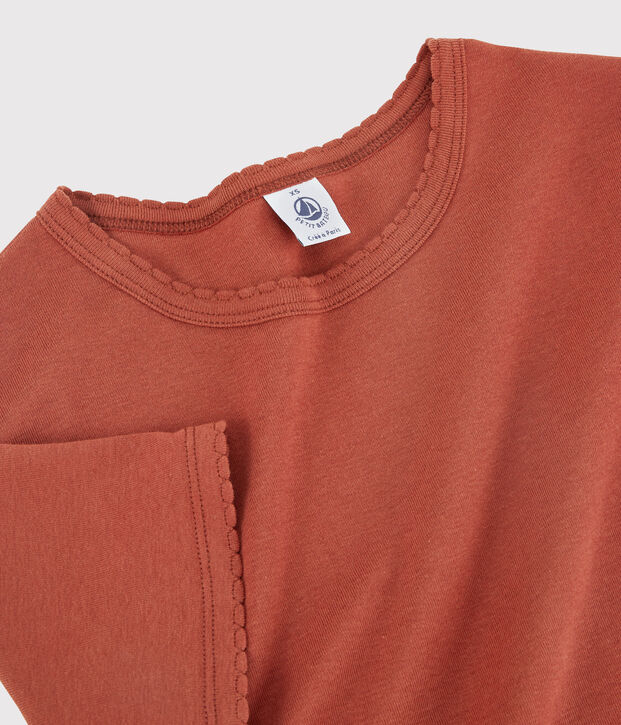 Tee-shirt L'ICONIQUE cocotte en coton bio Femme marron