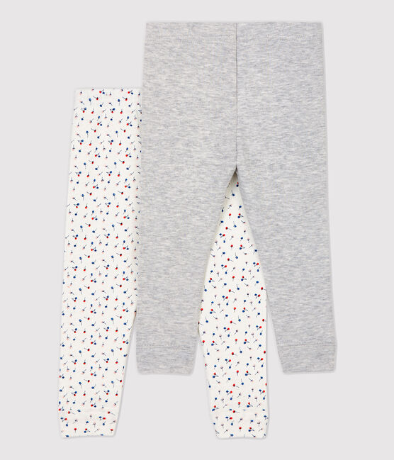 Lot 2 leggings en coton bébé. variante 2