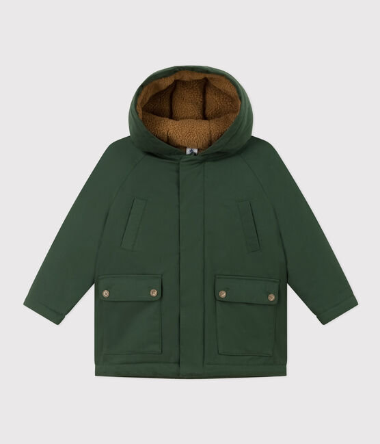 Parka enfant fille / garçon vert AVORIAZ