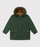 Parka enfant fille / garçon vert AVORIAZ