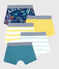Lot de 5 boxers imprimé jungle petit garçon variante 1