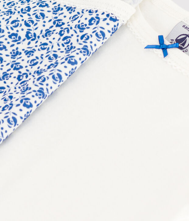 Lot de 2 chemises &agrave; bretelles fleur en coton enfant multicouleur