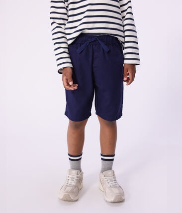 Bermuda short enfant en coton uni