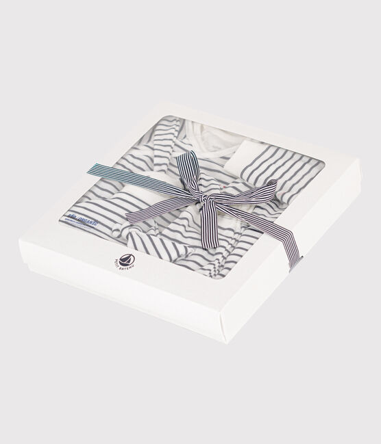 Coffret cadeau naissance marinière variante 1