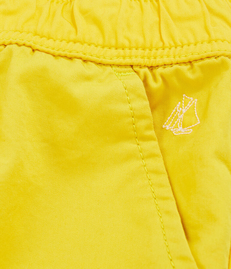 Pantalon enfant gar&ccedil;on jaune