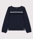 Tee-shirt manches longues en coton enfant fille