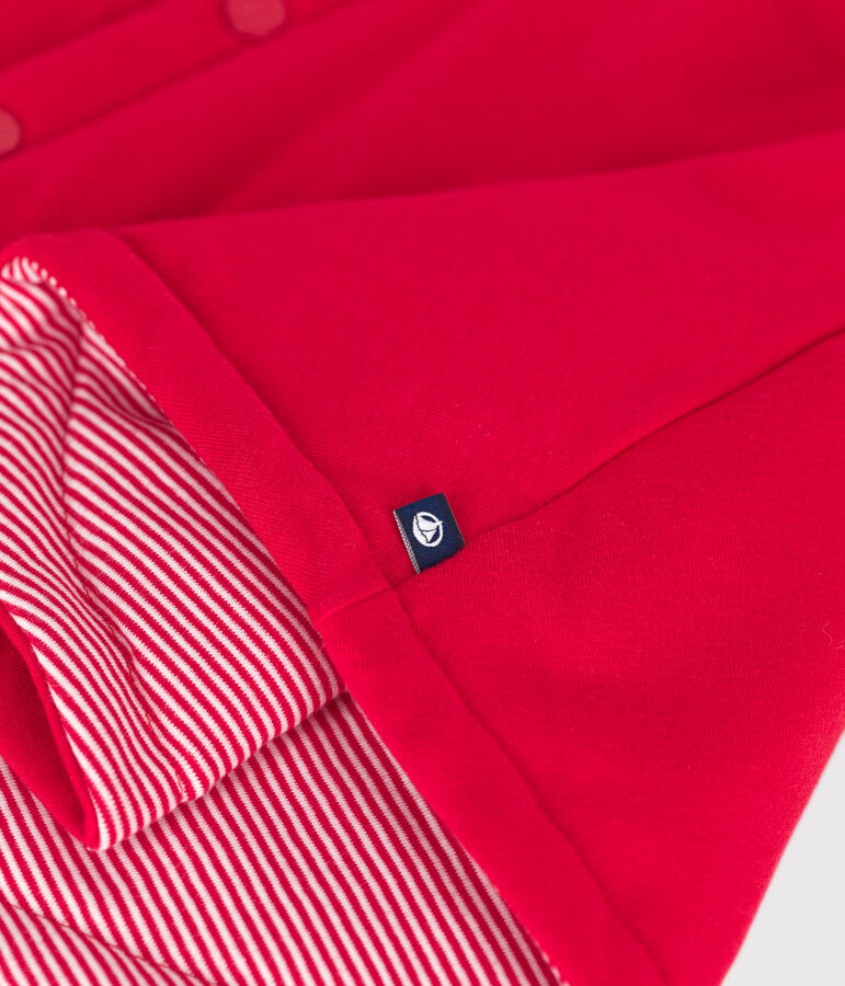 Cape en coton b&eacute;b&eacute; rouge CORRIDA