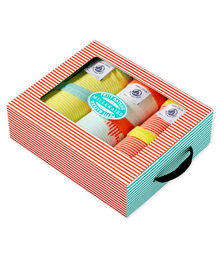 Trio de d&eacute;bardeurs petit gar&ccedil;on multicouleur