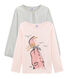 Lot de deux t-shirts enfant fille