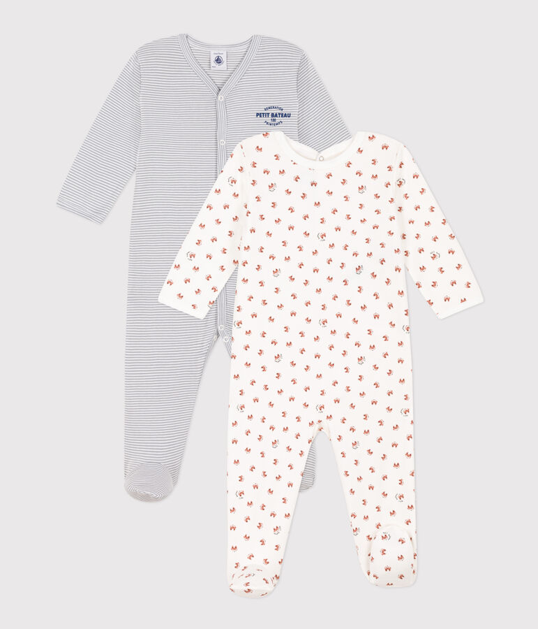 Lot de 2 pyjamas b&eacute;b&eacute; variante 1