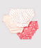 Lot de 3 culottes volantées fleur de cerisier petite fille variante 1