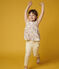 Pantalon en serge enfant fille jaune CITRONEL