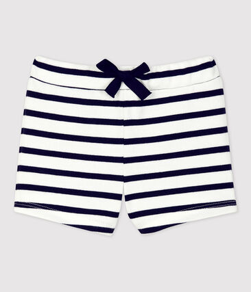 PETIT BATEAU - Short en jersey épais bio bébé