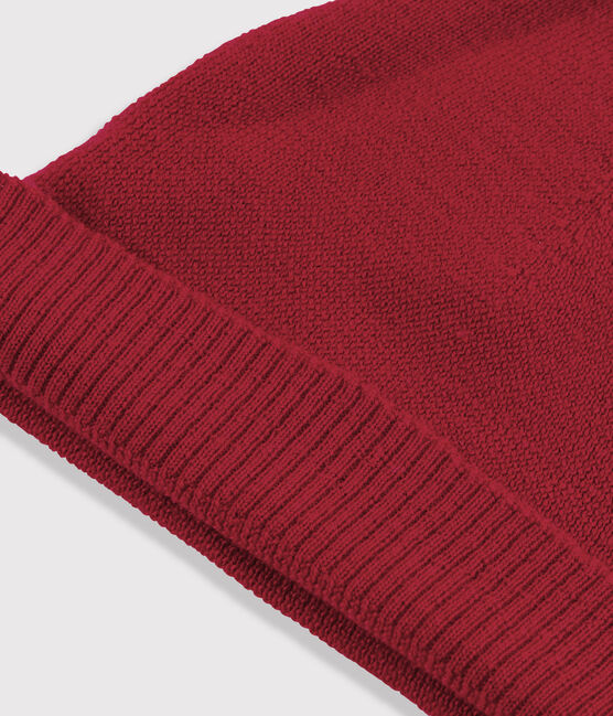 Bonnet en laine Femme rouge TERKUIT