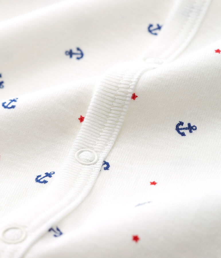 Combicourt b&eacute;b&eacute; gar&ccedil;on en c&ocirc;te blanc/multicouleur