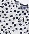 Robe fille Jean Jullien blanc MARSHMALLOW/ DOTTIES