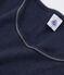 Tee shirt chaud femme bleu SMOKING