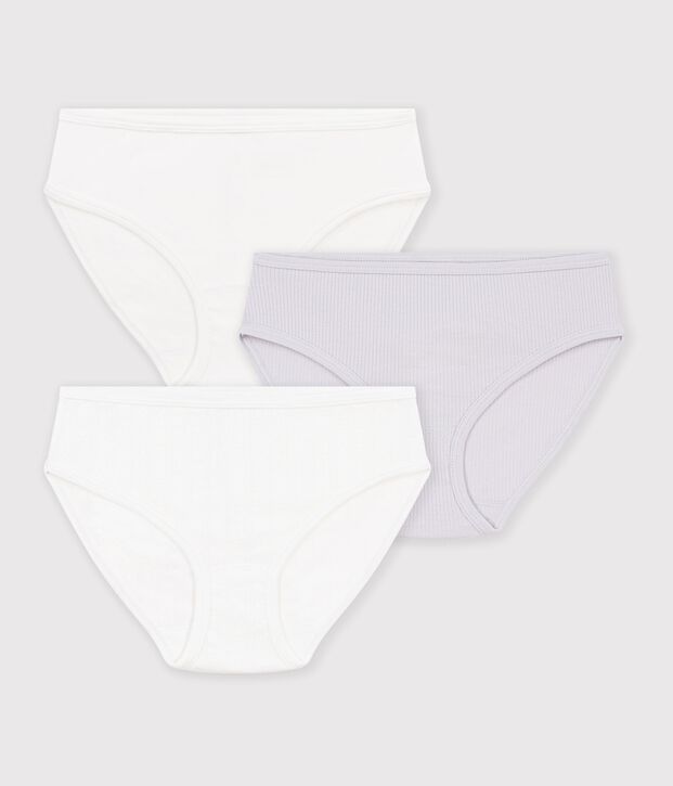 Lot de 3 culottes en coton multicouleur
