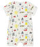 Combicourt bébé garçon blanc MARSHMALLOW/blanc MULTICO