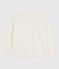 Sweatshirt enfant en coton &eacute;cru