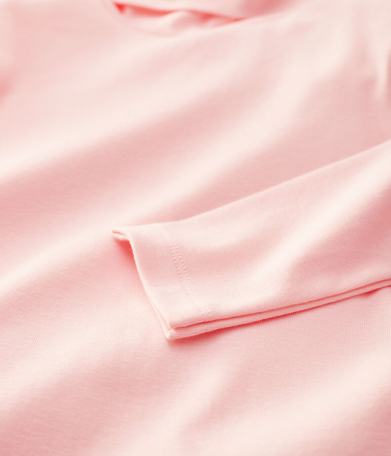 Sous-pull en coton enfant fille / gar&ccedil;on rose MINOIS