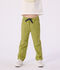 Pantalon enfant en coton vert