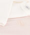 Lot de 2 bodies manches longues milleraies bébé en coton variante 1