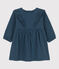 Robe manches longues bébé en gaze de coton DUCKY