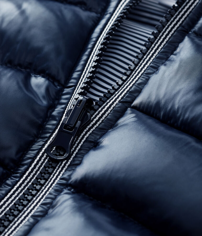 Doudoune b&eacute;b&eacute; r&eacute;versible bleu SMOKING