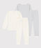 Lot de 2 pyjamas milleraies  petit garçon en coton variante 1