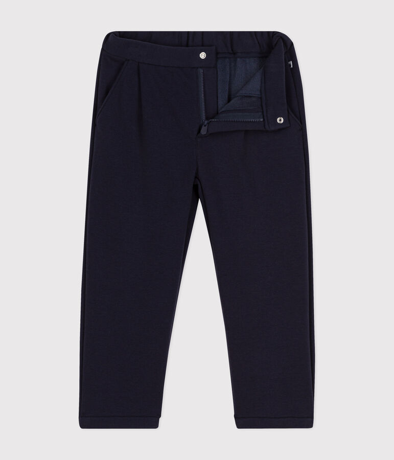 Pantalon chaud enfant gar&ccedil;on. bleu SMOKING