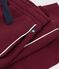 Pantalon de jogging enfant en coton bordeaux