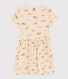 Robe imprimée en coton enfant fille