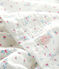 Robe avec bloomer à imprimé fleurs bébé fille en popeline blanc MARSHMALLOW/blanc MULTICO
