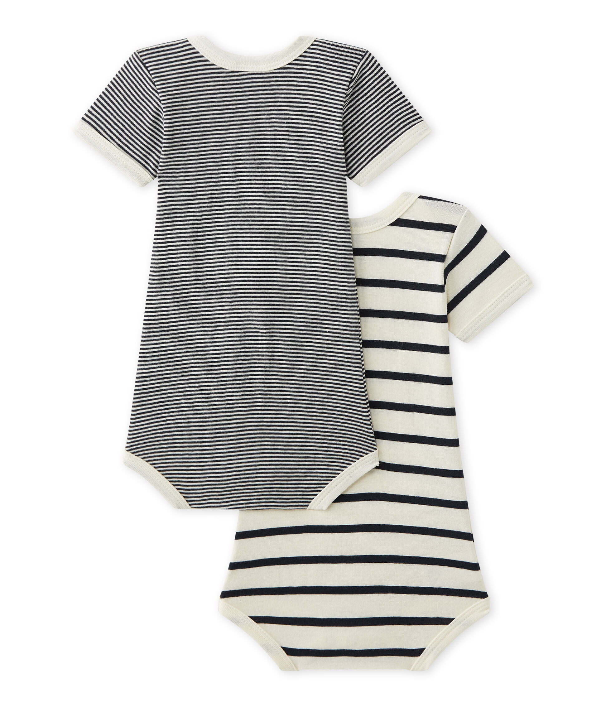 Petit Bateau Mixte B/éb/é Body Uni Lot De 2
