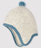 Bonnet gris chiné bébé garçon en tricot gris BELUGA CHINE