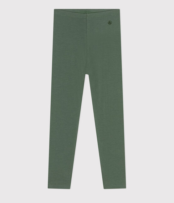 Legging en jersey élasthanne enfant fille vert CROCO