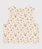GILET SANS MANCHE REVERSIBLE EN COTON BÉBÉ beige AVALANCHE/ CUIVRE