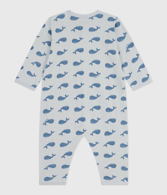 Pyjama bébé en coton sans pieds imprimé CO2/ ADRIATIC